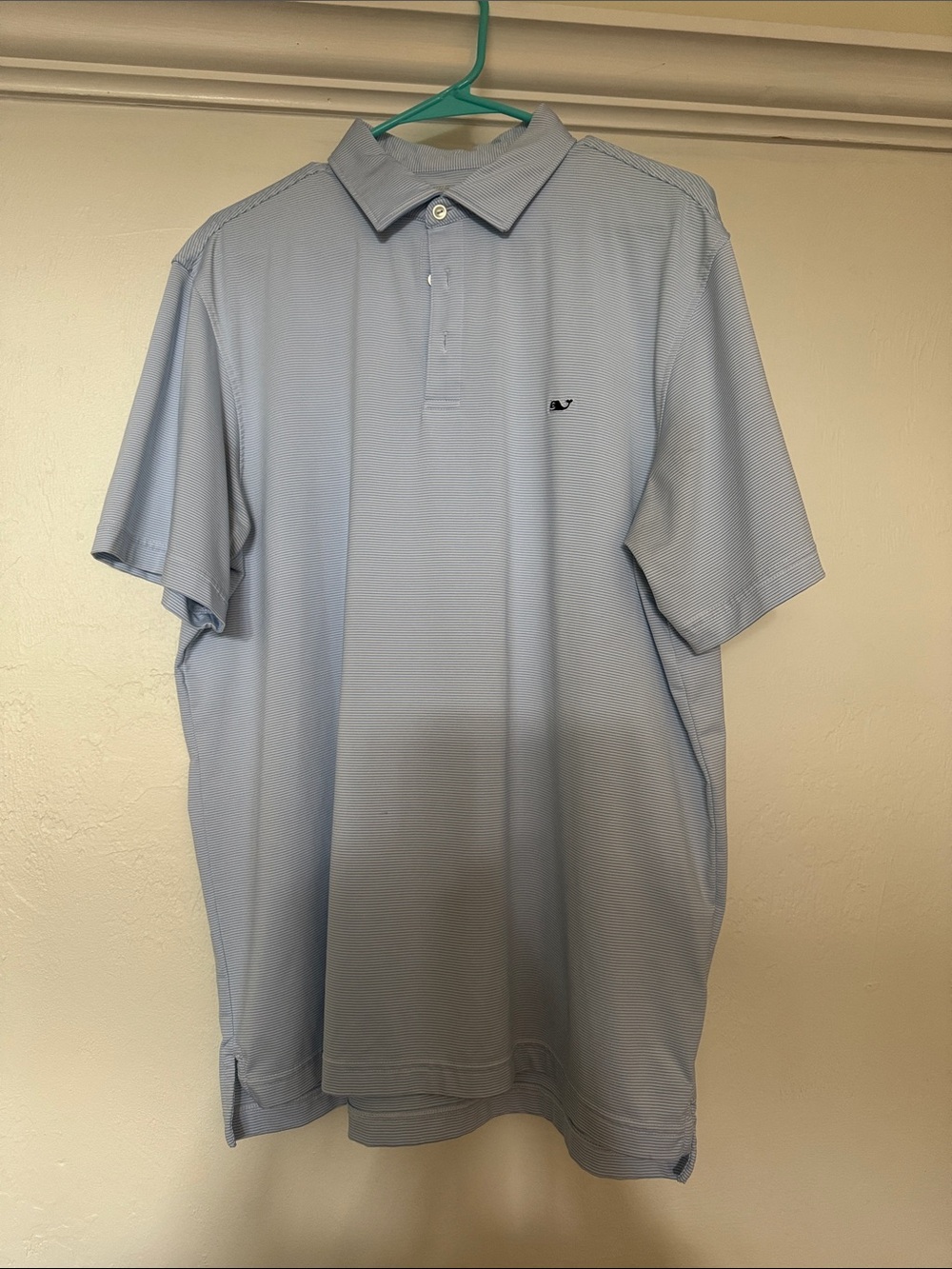 Vineyard Vines Blue Striped Men’s Polo
